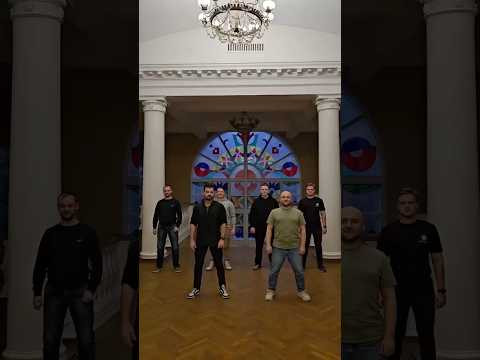 Повторили зажигательный танец Олега Газманова. Физическая подготовка не подвела! Повторили зажигательный танец Олега Газманова. Физическая подготовка не подвела!